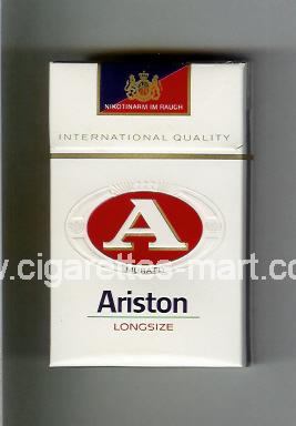 A Ariston (International Quality) ( hard box cigarettes )