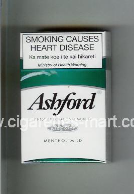 Ashford (design 1) (Menthol Mild) ( hard box cigarettes )