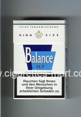 Balance (design 1) 0,7 ( hard box cigarettes )