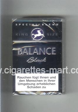 Balance (design 2) (Black) ( hard box cigarettes )