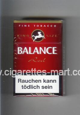Balance (design 2) (Red) ( hard box cigarettes )