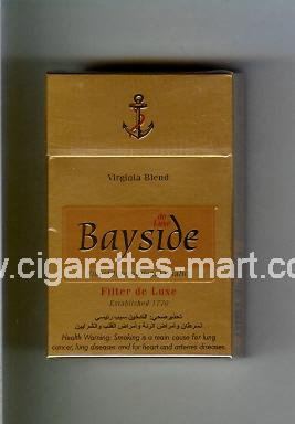 Bayside (design 2) (Filter De Luxe / Virginia Blend) ( hard box cigarettes )