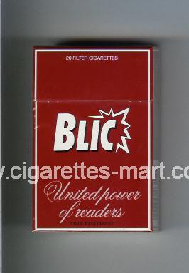 Blic ( hard box cigarettes )