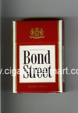Bond Street (german version) (design 2) (International) ( hard box cigarettes )