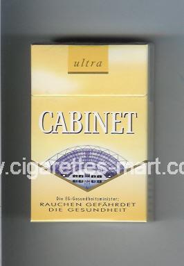 Cabinet (german version) (collection design 1B) (Ultra / … Leipzig) ( hard box cigarettes )
