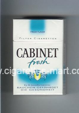 Cabinet (german version) (design 4) (Fresh / Fresh Flavor) ( hard box cigarettes )