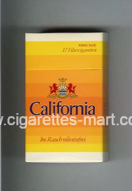 California (german version) ( hard box cigarettes )