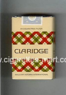 Claridge (german version) (design 1) ( soft box cigarettes )
