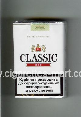 Classic (german version) (design 2) (Red / 12) ( soft box cigarettes )