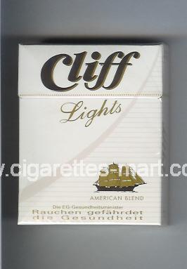Cliff (german version) (Lights / American Blend) ( hard box cigarettes )