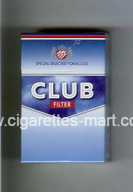 Club (german version) (design 3A) (Filter) ( hard box cigarettes )