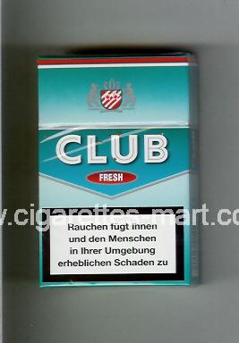 Club (german version) (design 3A) (Fresh) ( hard box cigarettes )