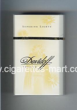 Davidoff (collection design 1G) (Lights / Superior Lights) ( hard box cigarettes )