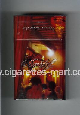 Davidoff (collection design 2B) (Classic / Signature Edition) ( hard box cigarettes )