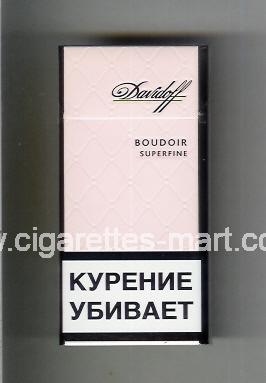 Davidoff (design 5D) (Boudoir / Superfine) ( hard box cigarettes )