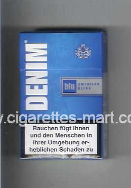 Denim (design 2) (Blu / American Blend) ( hard box cigarettes )