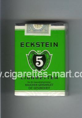 Eckstein No 5 ( soft box cigarettes )