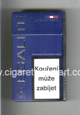 Egalite (design 1) (American Blend) (blue) ( hard box cigarettes )