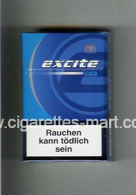 Excite (design 2) (Blue) ( hard box cigarettes )