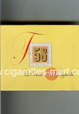 F 58 ( box cigarettes )
