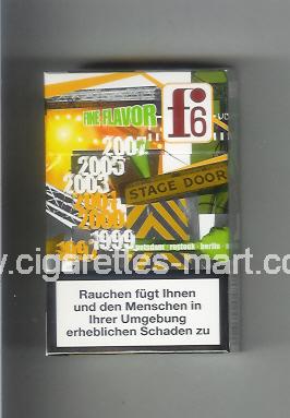 F 6 (german version) (collection design 2B) (Fine Flavor) ( hard box cigarettes )