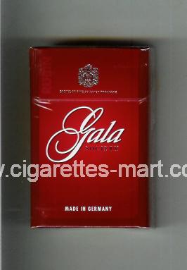 Gala (german version) (design 1) (Society / Rubin) ( hard box cigarettes )