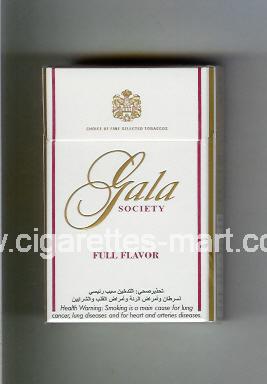 Gala (german version) (design 1A) (Society / Full Flavor) ( hard box cigarettes )