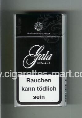 Gala (german version) (design 1B) (Society) ( hard box cigarettes )