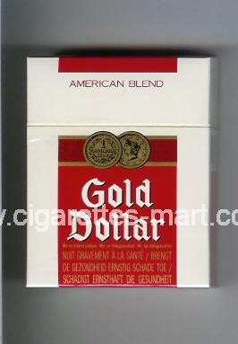 Gold Dollar (german version) (design 6) (American Blend) ( hard box cigarettes )