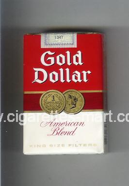 Gold Dollar (german version) (design 6B) (American Blend) ( hard box cigarettes )