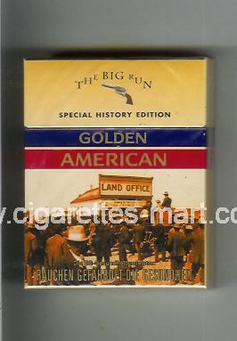 Golden American (german version) (collection design 1L) (The Big Run) ( hard box cigarettes )