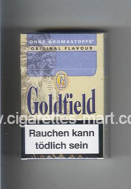 Goldfield (design 1A) (Ohne Aromastoffe / Original Flavour) ( hard box cigarettes )