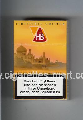 HB (german version) (collection design 2D) (Limitierte Edition) ( hard box cigarettes )