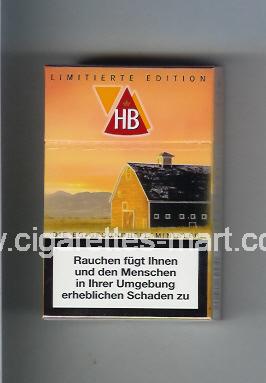 HB (german version) (collection design 2E) (Limitierte Edition) ( hard box cigarettes )