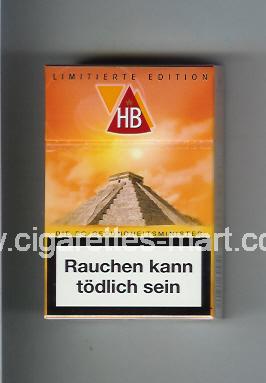 HB (german version) (collection design 2F) (Limitierte Edition) ( hard box cigarettes )