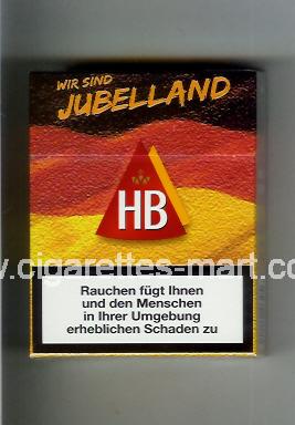 HB (german version) (collection design 3) (Wir Sind Jubelland) ( hard box cigarettes )
