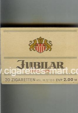 Jubilar (design 2) (Oval-O/M) ( box cigarettes )