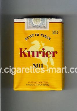 Kurier No 1 (Echt Im Tabak) ( soft box cigarettes )