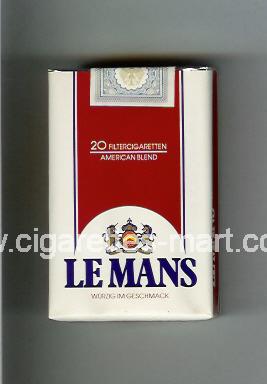 Le Mans (german version) (design 2) (American Blend) ( soft box cigarettes )