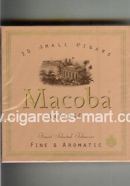 Macoba (design 1) (Small Cigars / Classic / Fine & Aromatic) ( box cigarettes )