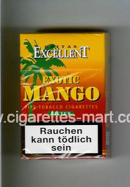 Mango (german version) Exotic (Excellent Unitas / Filter) ( hard box cigarettes )