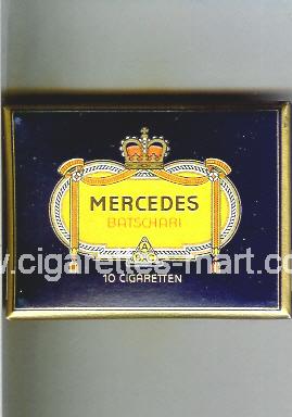 Mercedes (german version) (design 1) (Batschari) ( box cigarettes )