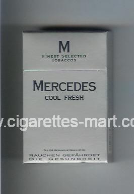Mercedes (german version) (design 4) (Cool Fresh) ( hard box cigarettes )