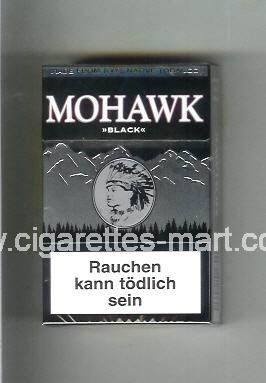 Mohawk (design 3) Black ( hard box cigarettes )
