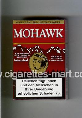 Mohawk (design 3) (red) ( hard box cigarettes )