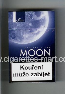 Moon (german version) (design 2) (Slim / Special Blend) ( hard box cigarettes )
