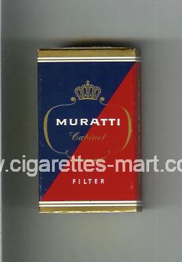 Muratti (german version) (design 3) (Cabinet / Filter) ( hard box cigarettes )