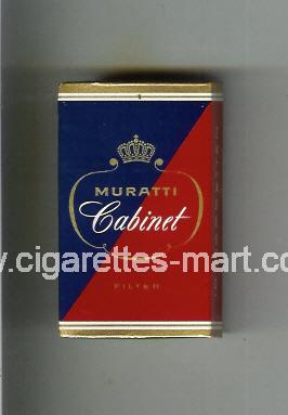 Muratti (german version) (design 3A) (Cabinet / Filter) ( hard box cigarettes )