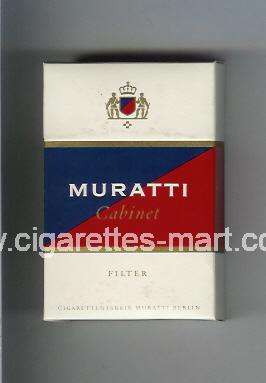 Muratti (german version) (design 4) (Cabinet) ( hard box cigarettes )