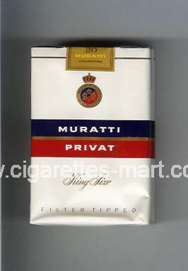 Muratti (german version) (design 5) Privat ( soft box cigarettes )